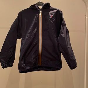 K way, boys, navy windbreaker